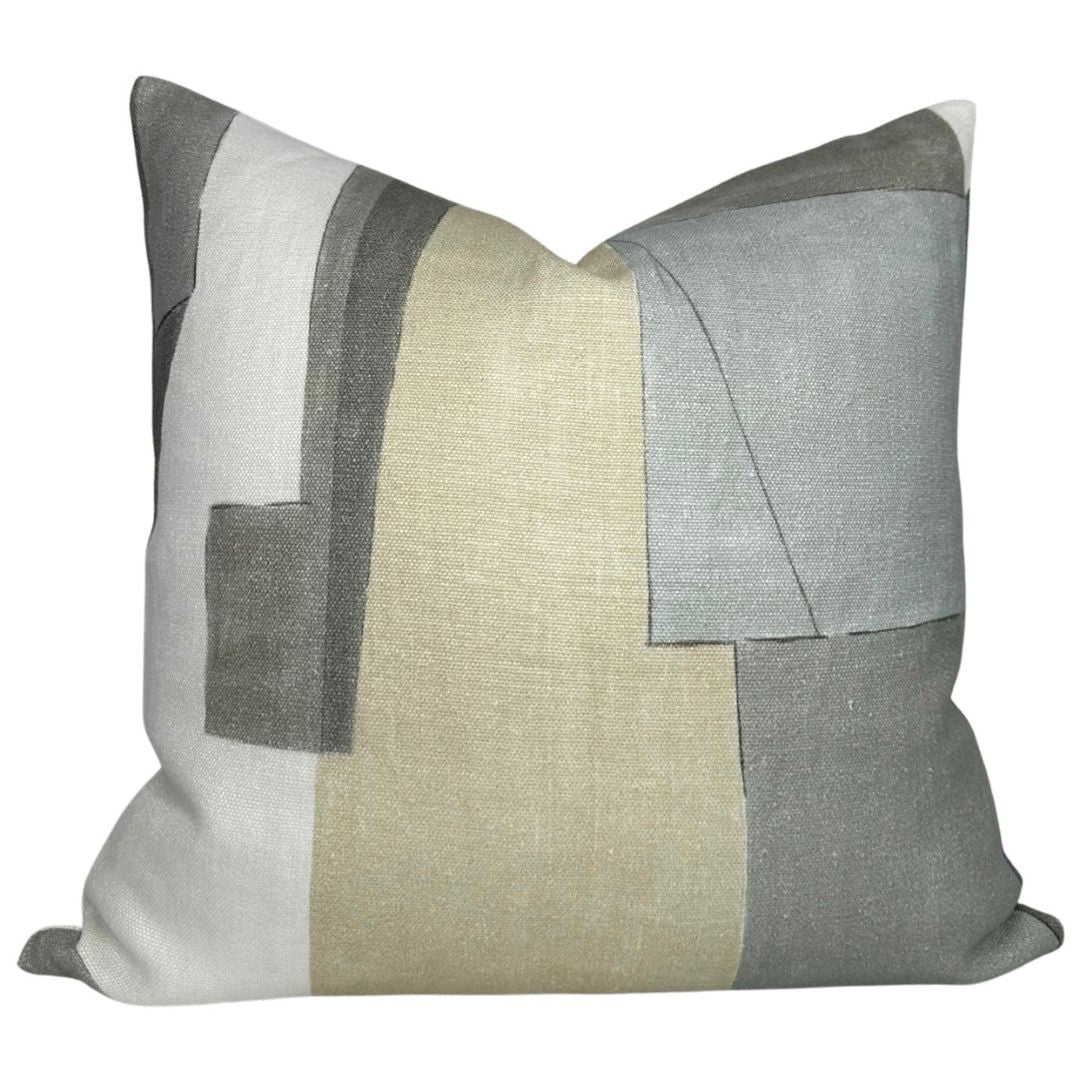 District Pillow Cover in Alabaster, Kelly Wearstler Textiles