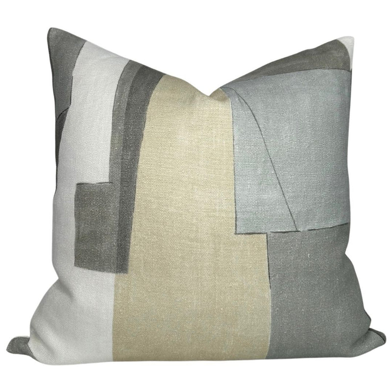District Pillow Cover in Alabaster, Kelly Wearstler Textiles