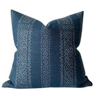 Miguel Pillow Cover in Indigo, McLaurin + Piercy Textiles