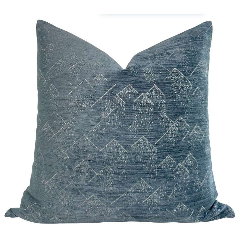 Brink Pillow Cover in Delft Ivory, Kelly Wearstler Textiles