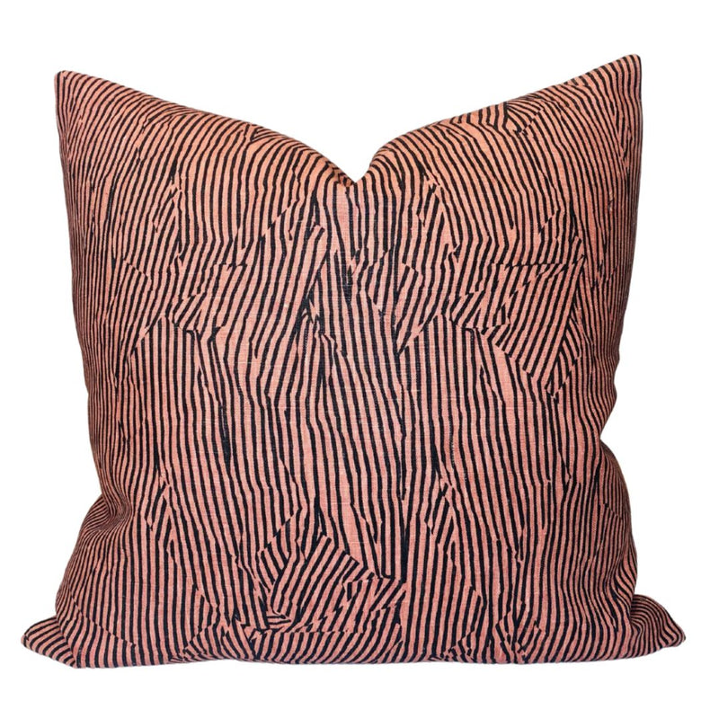 Avant Pillow Cover in Salmon, Kelly Wearstler Textiles