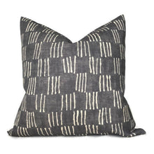 Matchsticks Pillow Cover in Pebble Grey, George Spencer Textiles