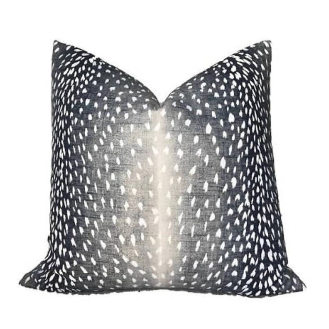 Antelope Pillow Cover in Blue, 04242