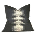 Ikat Pillow Cover in Charcoal, Peter Dunham Textiles