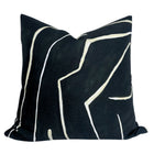 Graffito Pillow Cover in Onyx Beige, Kelly Wearstler Textiles