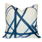Channels Pillow Cover in Periwinkle Blue, Kelly Wearstler Textiles