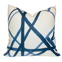 Channels Pillow Cover in Periwinkle Blue, Kelly Wearstler Textiles