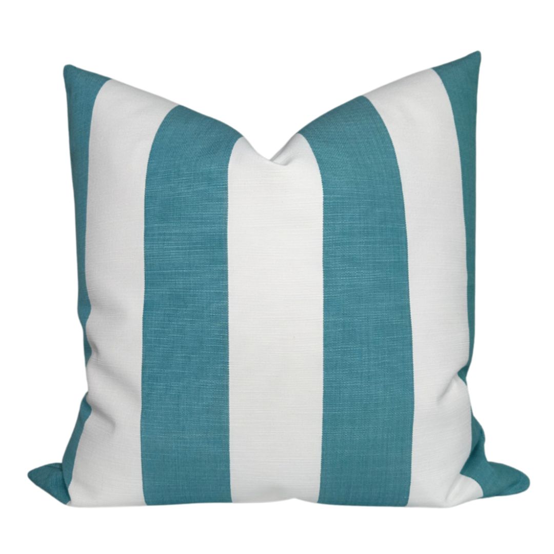 Go To Stripe Pillow Cover in Bahama Mama, Perennials Textiles