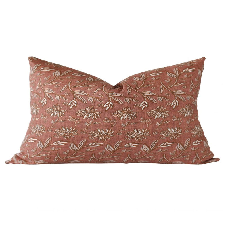 Terracotta Throw Pillow