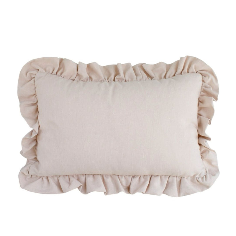 Rosie Ruffle Throw Pillow