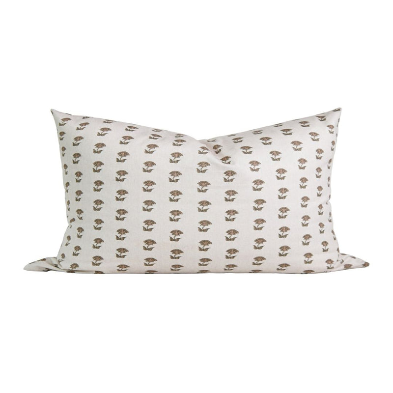 Clara Floral Throw Pillow