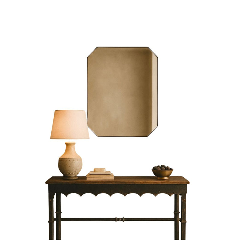 Octagonal Wall Mirror - Geometric Decorative Mirror | Alpken
