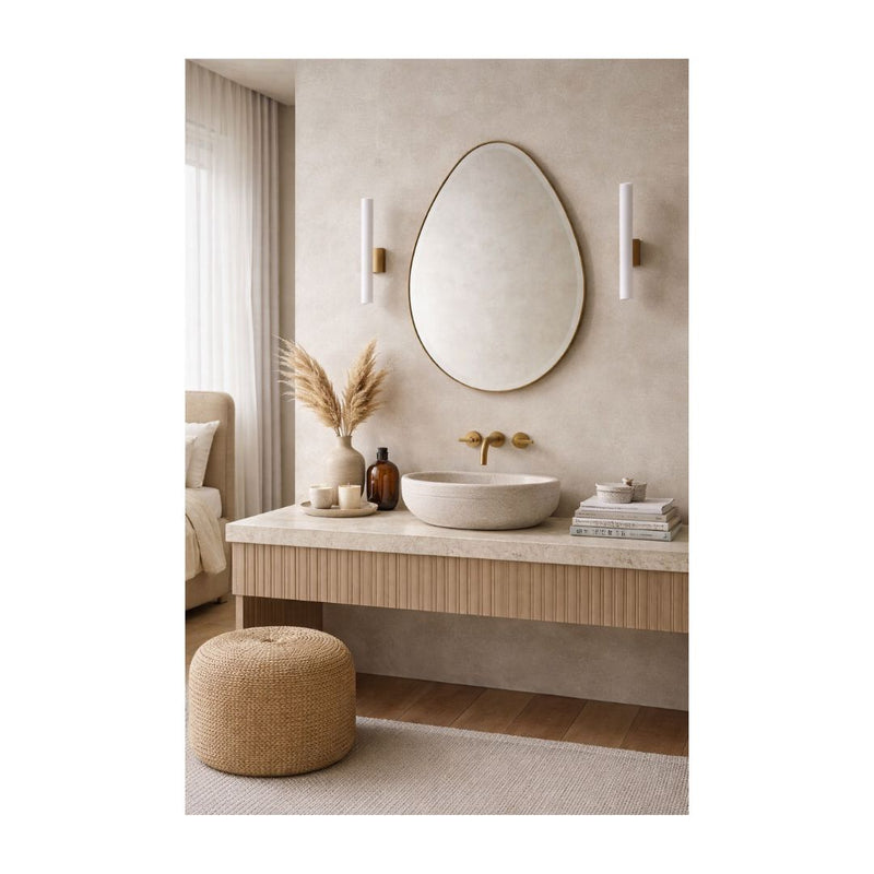 Jupiter Irregular Mirror Asymmetrical Design Led Mirror