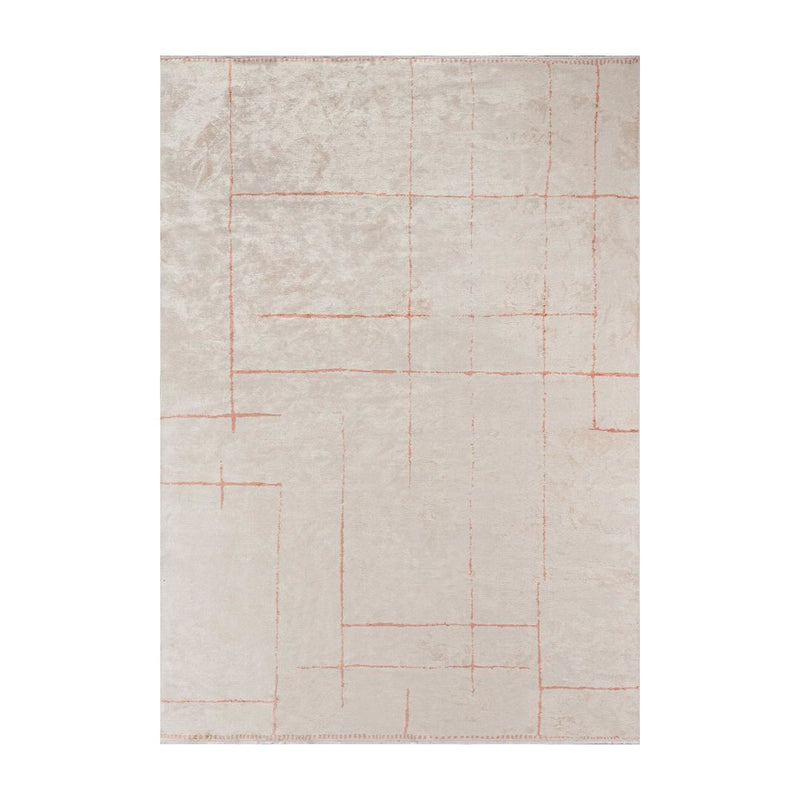 Sunset Stripes Rug - Warm Striped Area Rug | Alpken