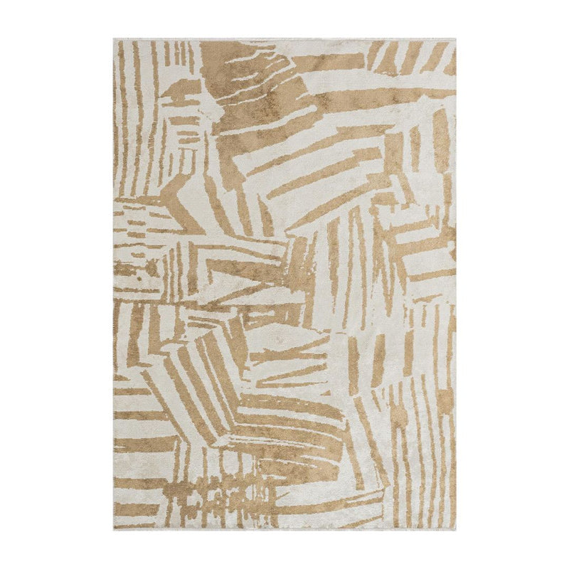 Earth-tone Ornate Rug - Natural Color Area Rug | Alpken