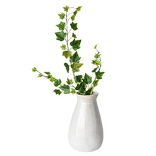 25" Faux  Variegated Green Ivy Stem