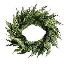 12" Faux Cedar Wreath CW1