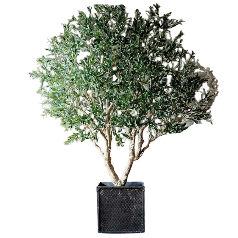 Extra Large Artificial Olive Tree 90" Tall