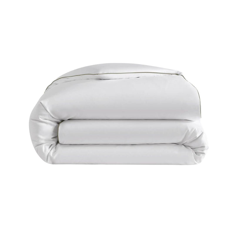 Lumière Luxe Duvet Cover with Piping
