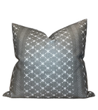Nagoya Pillow Cover in Earth Grey, McLaurin + Piercy Textiles