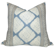 Austin Pillow Cover in Blue