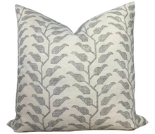 Folio Pillow Cover in Graphite, Susan Connor Textiles