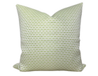 Hickox Woven Pillow Cover in Leaf, Schumacher Textiles