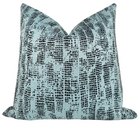 Kelly Wearstler Verse Pillow Cover in Ice Onyx