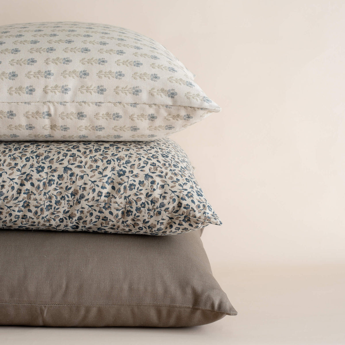 Vintage-inspired pillow set of three featuring the Stella pillow