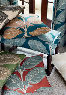 Lacinato Pillow Cover in Birch Ivory, Thibaut Pillows