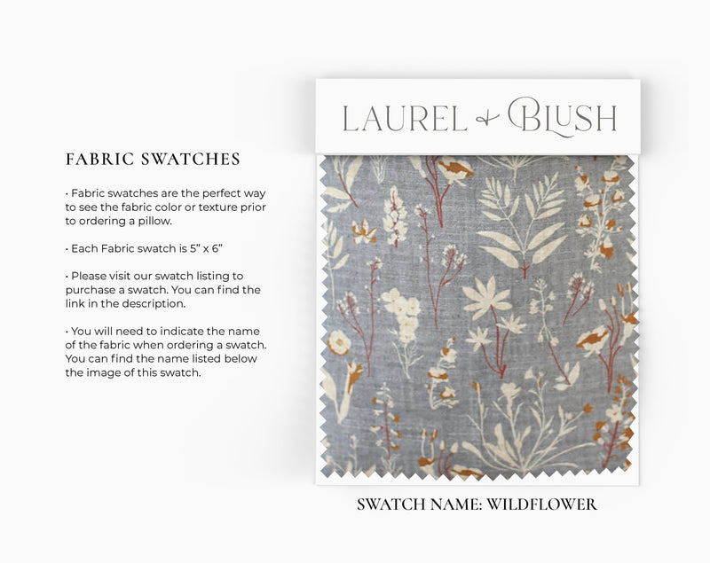 Wildflower Throw Pillow