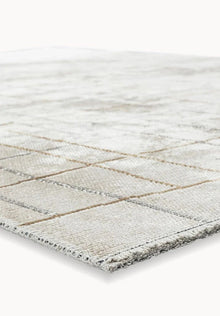 Multicolor Striped Cream Rug - Vibrant Striped Area Rug | Alpken