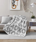 XOXO Throw Cloud Grey