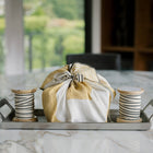 Ribbon in Cream and Black