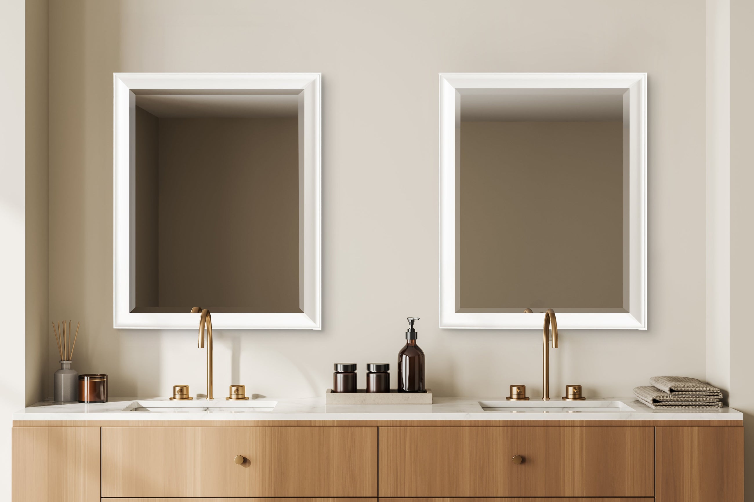 Kalla Rectangle Bathroom Wall Mirror