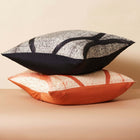 Arc Coral shibori print mulberry silk pillow cover, 20x20 – One Affirmation