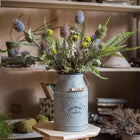Faux Silk Artificial Thistle Flower Stem 26" Tall