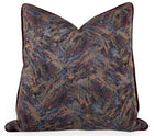 Ready to Ship, 22x22 Atelier Pillow Cover in Bordeaux with Welt