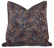 Ready to Ship, 22x22 Atelier Pillow Cover in Bordeaux with Welt