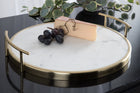 Marbury Round Metal Tray