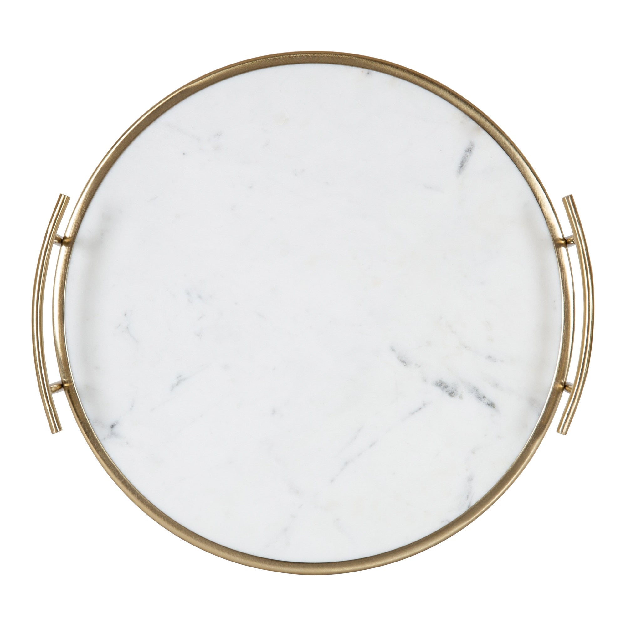 Marbury Round Metal Tray