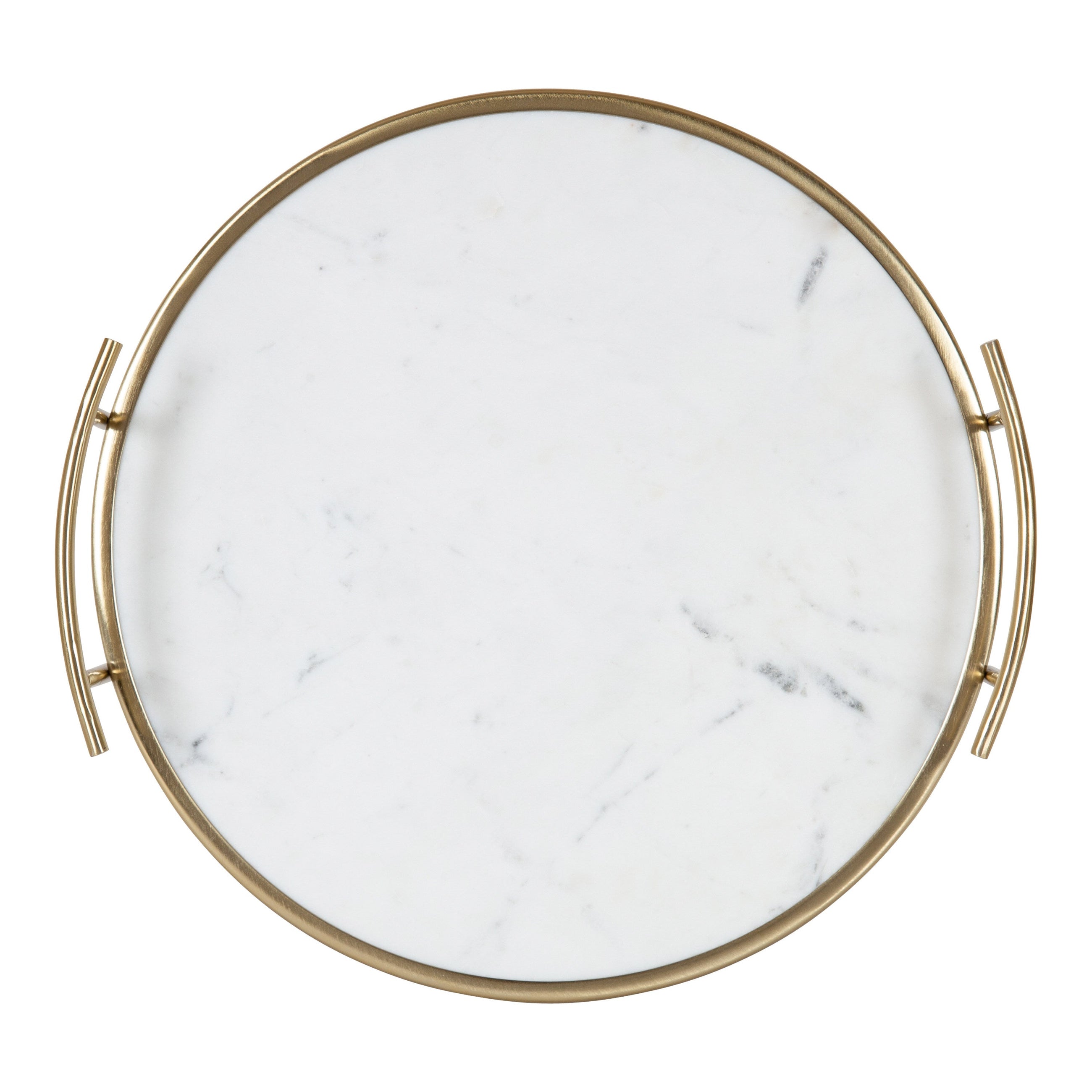 Marbury Round Metal Tray