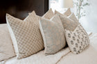 Seabrook Bedroom Pillow Combination | Set of Six Pillow Covers