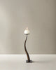 Serpe Hand-Forged Iron Candle Holders - Matte Black Collection