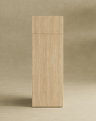 Toscana Natural Travertine Console Table - 63" Veined Stone