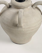 Ava Table Lamp - Cream Vase Design 17.7" Modern Lighting