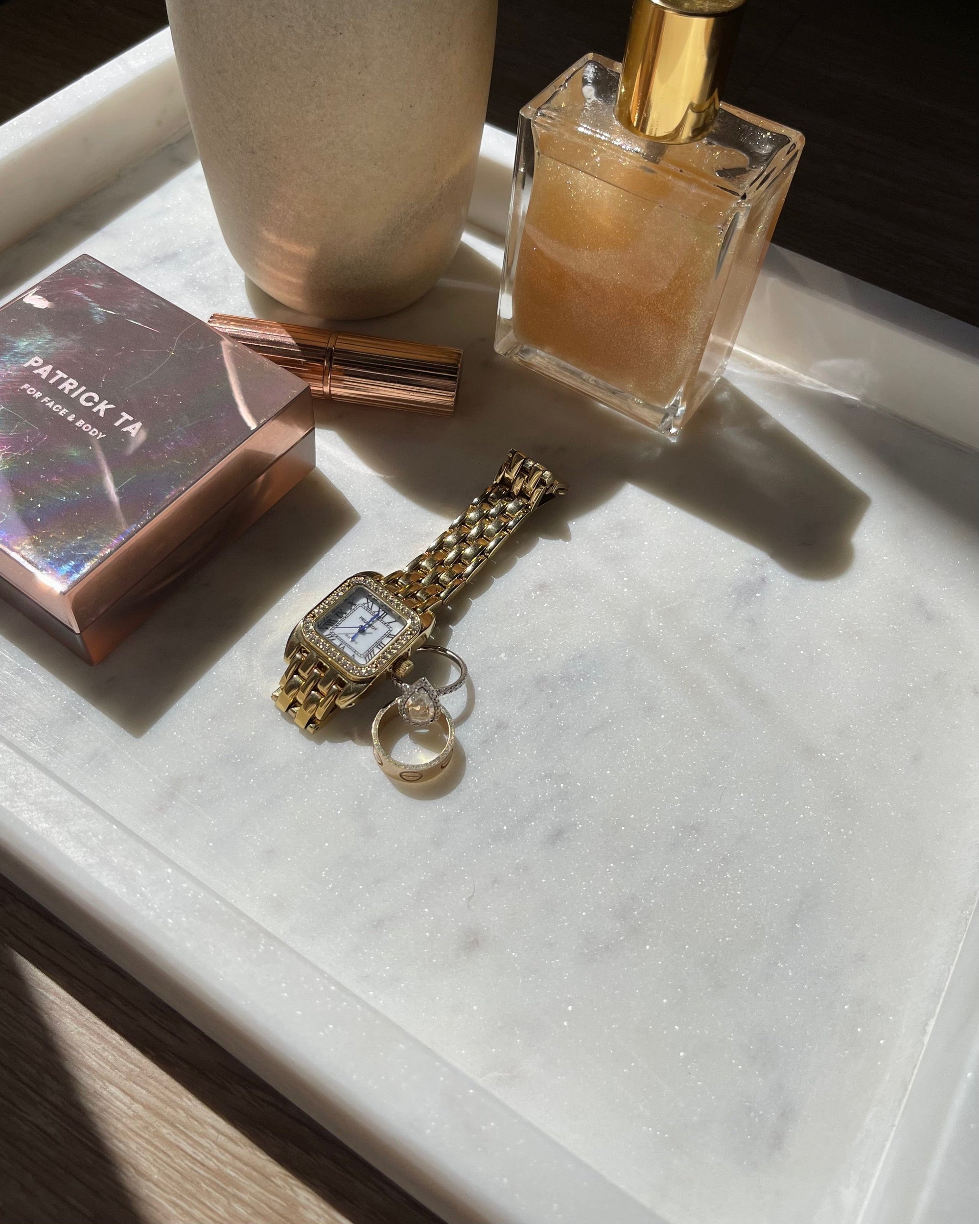 Unique white marble serving tray for charcuterie, snacks, or coffee table