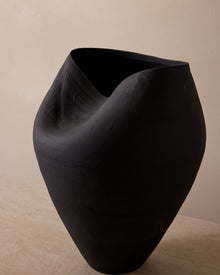 Delamo Ceramic Vase - 17" Large Decorative Vessel