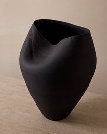 Delamo Ceramic Vase - 17" Large Decorative Vessel