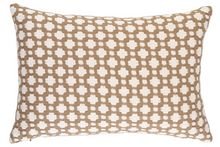 Betwixt Pillow Cover in Biscuit, Schumacher Textiles